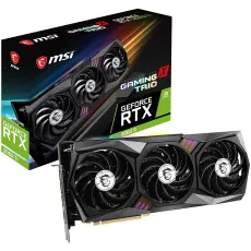 بطاقة رسومات من MSI Gaming GeForce RTX 3060 Ti 8GB GDRR6 256-Bit HDMI/DP Tri-Frozr 2 TORX Fan 4.0 Ampere Architecture RGB OC (RTX 3060 Ti Gaming X Trio)