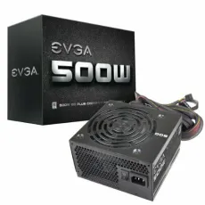 EVGA Power Supply White 500 Watts, 3 Years Warranty, Power Supply, Black