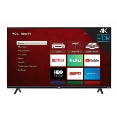 تلفزيون TCL 75S425  شاشة 75 بوصة  تقنية 4K يو اتش دي HDR تلفزيون ذكي - 3 مداخل HDMI