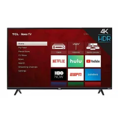 تلفزيون TCL 75S425 شاشة 75 بوصة تقنية 4K يو اتش دي HDR تلفزيون ذكي - 3 مداخل HDMI