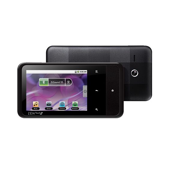 الإبداع ZEN Touch 2 MP3 Player 8GB (Black) الإبداع ZEN Touch 2 MP3 Player 8GB (Black)