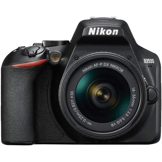 Nikon D3500 Af-P 18-55mm DSLR Camera with 24.2 MP VR Lens, Gold