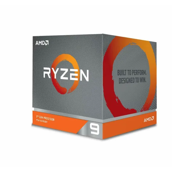 معالج AMD Ryzen 9 3900X ذو 12 نواة و 24  ثريد للكمبيوتر المكتبي مع مبرد Wraith Prism LED