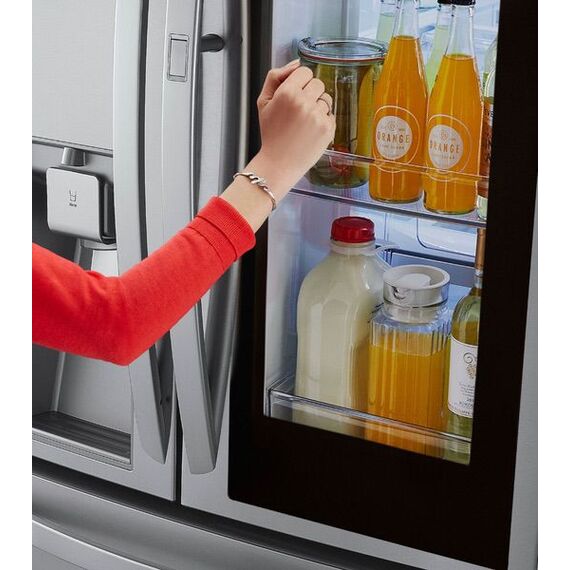 LG - 29.7 Cu. Ft. 4-Door French InstaView Door-in-Door Smart Wi-Fi Enabled Refrigerator - Stainless steel, 5 image LG - 29.7 Cu. Ft. 4-Door French InstaView Door-in-Door Smart Wi-Fi Enabled Refrigerator - Stainless steel, 5 image