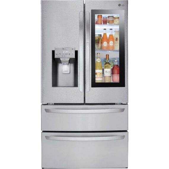 LG - InstaView Door-in-Door 27.8 Cu. Ft. 4-Door French Door Refrigerator - PrintProof Stainless Steel, 4 image LG - InstaView Door-in-Door 27.8 Cu. Ft. 4-Door French Door Refrigerator - PrintProof Stainless Steel, 4 image