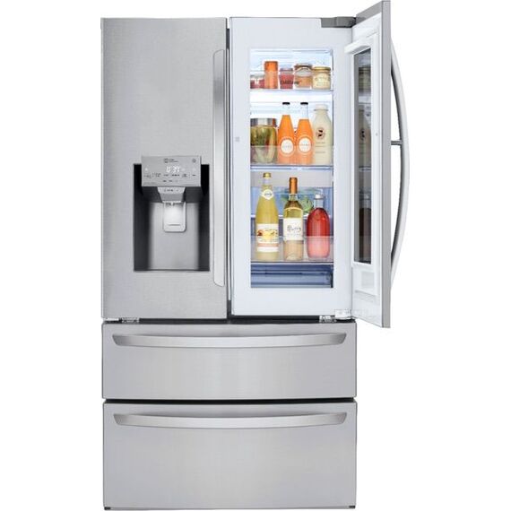 LG - InstaView Door-in-Door 27.8 Cu. Ft. 4-Door French Door Refrigerator - PrintProof Stainless Steel, 6 image LG - InstaView Door-in-Door 27.8 Cu. Ft. 4-Door French Door Refrigerator - PrintProof Stainless Steel, 6 image