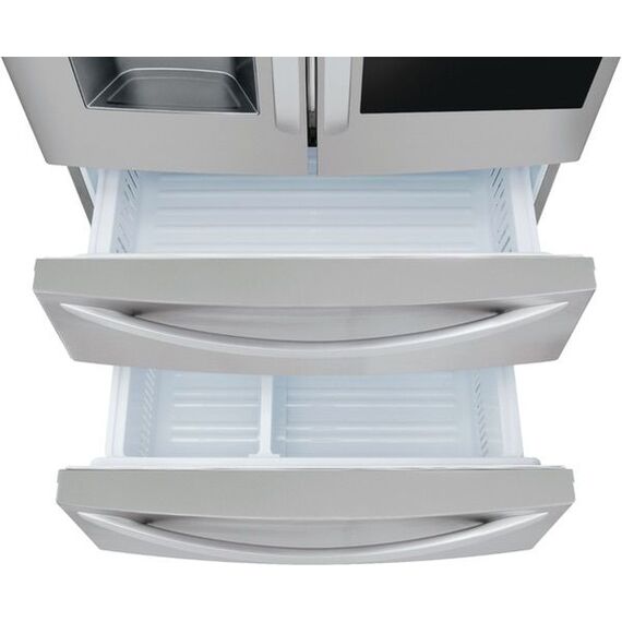 LG - InstaView Door-in-Door 27.8 Cu. Ft. 4-Door French Door Refrigerator - PrintProof Stainless Steel, 9 image LG - InstaView Door-in-Door 27.8 Cu. Ft. 4-Door French Door Refrigerator - PrintProof Stainless Steel, 9 image