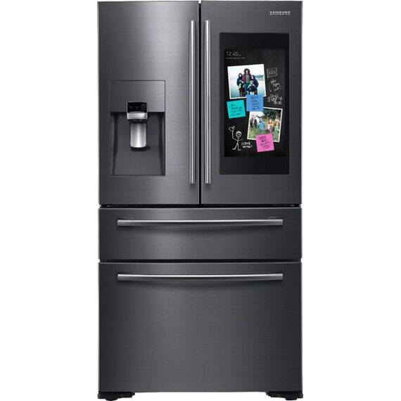 Samsung - Family Hub 22.2 Cu. Ft-4Door French Door Counter-Depth Refrigerator - Fingerprint Resistant Black Stainless Steel, 11 image Samsung - Family Hub 22.2 Cu. Ft-4Door French Door Counter-Depth Refrigerator - Fingerprint Resistant Black Stainless Steel, 11 image