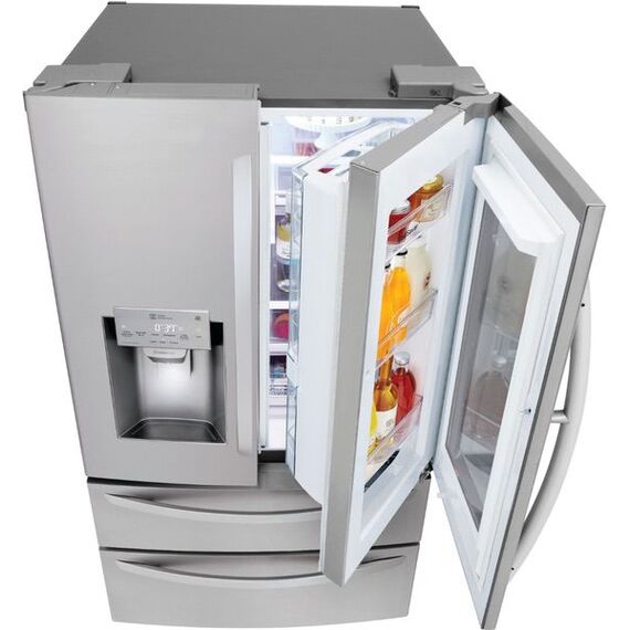 LG - InstaView Door-in-Door 27.8 Cu. Ft. 4-Door French Door Refrigerator - PrintProof Stainless Steel, 12 image LG - InstaView Door-in-Door 27.8 Cu. Ft. 4-Door French Door Refrigerator - PrintProof Stainless Steel, 12 image