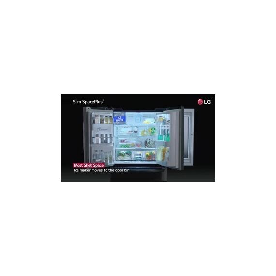 LG - Door-in-Door 29.9 Cu. Ft. 4-Door French Door Refrigerator with Thru-the-Door Ice and Water - Stainless steel, 13 image