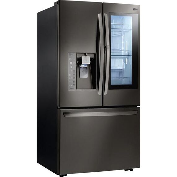LG - 23.5 Cu. Ft. French InstaView Door-in-Door Counter-Depth Smart Wi-Fi Enabled Refrigerator - PrintProof Black Stainless Steel, 22 image LG - 23.5 Cu. Ft. French InstaView Door-in-Door Counter-Depth Smart Wi-Fi Enabled Refrigerator - PrintProof Black Stainless Steel, 22 image
