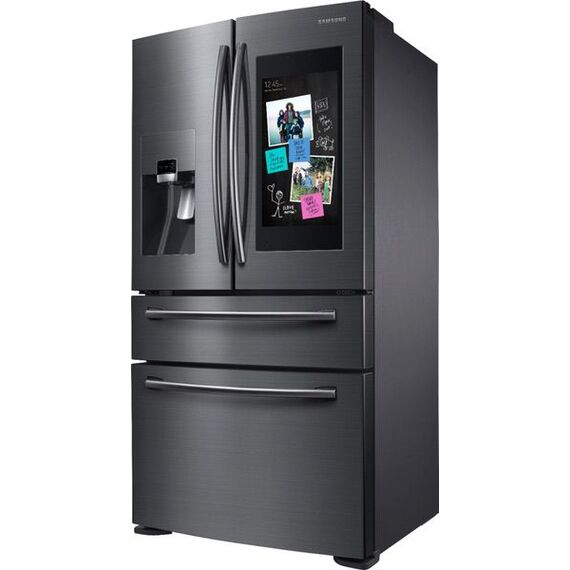 Samsung - Family Hub 22.2 Cu. Ft-4Door French Door Counter-Depth Refrigerator - Fingerprint Resistant Black Stainless Steel, 17 image Samsung - Family Hub 22.2 Cu. Ft-4Door French Door Counter-Depth Refrigerator - Fingerprint Resistant Black Stainless Steel, 17 image