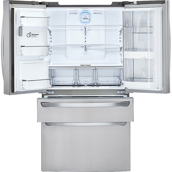 LG - Door-in-Door 29.9 Cu. Ft. 4-Door French Door Refrigerator with Thru-the-Door Ice and Water - Stainless steel, 24 image LG - Door-in-Door 29.9 Cu. Ft. 4-Door French Door Refrigerator with Thru-the-Door Ice and Water - Stainless steel, 24 image