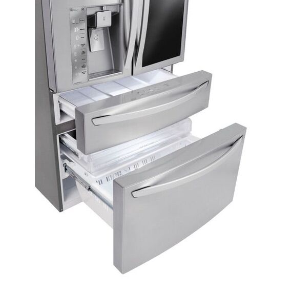 LG - 29.7 Cu. Ft. 4-Door French InstaView Door-in-Door Smart Wi-Fi Enabled Refrigerator - Stainless steel, 31 image LG - 29.7 Cu. Ft. 4-Door French InstaView Door-in-Door Smart Wi-Fi Enabled Refrigerator - Stainless steel, 31 image