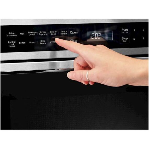 KitchenAid - 24" 1.2 Cu. Ft. Built-In Microwave Drawer - Stainless steel, 3 image KitchenAid - 24" 1.2 Cu. Ft. Built-In Microwave Drawer - Stainless steel, 3 image