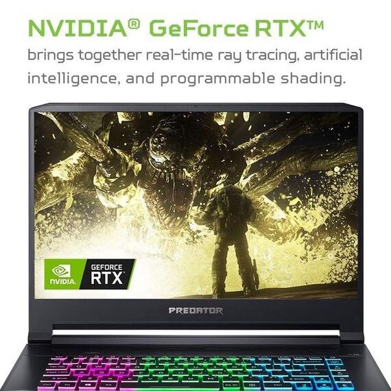 Acer Predator Triton 500 Thin ' Light Gaming Laptop, Intel Core i7-8750H, GeForce RTX 2080 Max-Q, 15.6" Full HD 144Hz 3ms G-Sync IPS Display, 32GB DDR4, 1TB PCIe NVMe SSD RAID 0, RGB KB, PT515--765U, 8 image Acer Predator Triton 500 Thin ' Light Gaming Laptop, Intel Core i7-8750H, GeForce RTX 2080 Max-Q, 15.6" Full HD 144Hz 3ms G-Sync IPS Display, 32GB DDR4, 1TB PCIe NVMe SSD RAID 0, RGB KB, PT515--765U, 8 image