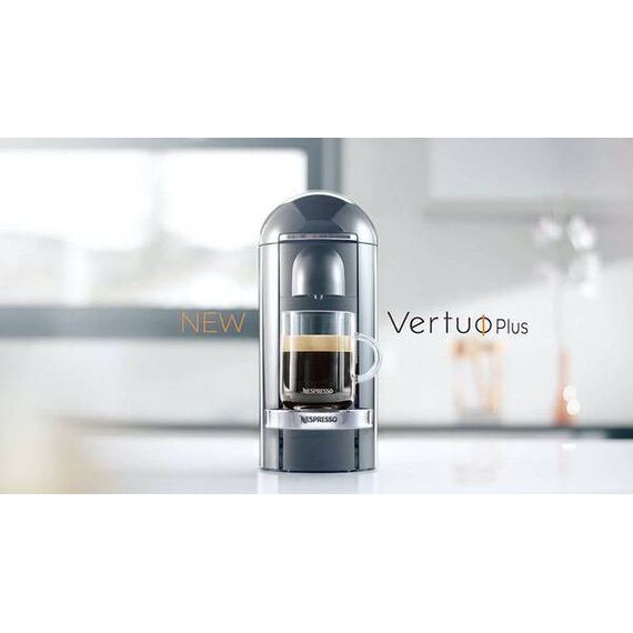 Nespresso - VertuoPlus Deluxe Coffee Maker and Espresso Machine by Breville - Piano Black, 3 image